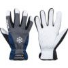 295 Tegera, Cold Resistant Gloves, Black/Blue/White, Synthetic Fiber Liner, Leather Coating, Size 8 thumbnail-0