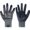 Tegera, Cut Resistant Gloves, Black, EN388: 2016, 4, X, 4, 4, C, Nitrile Palm, Nylon, Size 10 thumbnail-0