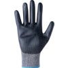 Tegera®, Cut Resistant Gloves, Black, EN388: 2016, 4, X, 4, 3, C, PU Palm, Nylon/Polyester, Size 10 thumbnail-2