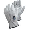 640 Tegera® Mechanical Hazard Gloves, White, Unlined, Leather Coating, EN388: 2016, 2, 0, 2, 1, X, Size 9 thumbnail-0