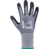 728 Tegera® Mechanical Hazard Gloves, Black/Grey, Nylon Liner, Nitrile Coating, EN388: 2016, 4, 1, 2, 1, X, Size 9 thumbnail-1