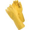 8150 Tegera, Chemical Resistant Gloves, Yellow, Latex, Cotton Flocked Liner, Size 7 thumbnail-0