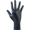 Tegera 849 Disposable Gloves, Black, Nitrile, 7.5mil Thickness, Powder Free, Size 8, Pack of 50 thumbnail-1