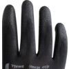 866 Tegera® Mechanical Hazard Gloves, Black, Polyester Liner, Polyurethane Coating, EN388: 2016, 3, 1, 2, 1, X, Size 10 thumbnail-4