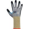 Infinity, Cut Resistant Gloves, Black/Yellow, EN388: 2016, 4, X, 4, 3, D, Nitrile Foam Palm Coated, CRF® Technology/Glass Fibre Thread/Nylon/Spandex, Size 9 thumbnail-1