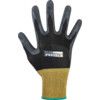 8800 Infinity Mechanical Hazard Gloves, Black, Nylon Liner, Nitrile Coating, EN388: 2016, 4, 1, 2, 1, X, Size 6 thumbnail-1