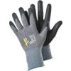 884A Tegera, General Handling Gloves, Black/Grey, Nitrile Coating, Nylon Liner, Size 8 thumbnail-0