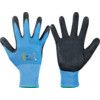 887 Tegera® Classic Mechanical Hazard Gloves, Black/Blue, Nylon Liner, Nitrile Foam Coating, EN388: 2016, 4, 1, 3, 2, X, Size 10 thumbnail-0