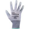 Tegera, Cut Resistant Gloves, Grey, EN388: 2016, 3, X, 4, 2, B, PU Palm, Nylon, Size 6 thumbnail-1