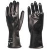 Best Butyl 878, Chemical Resistant Gloves, Black, Rubber, Unlined, Size 9 thumbnail-0