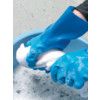 281 Mechanical Hazard Gloves, Blue, Nylon Liner, Polyurethane Coating, EN388: 2016, 4, 1, 2, 1, X, Size 7 thumbnail-1