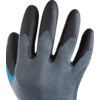 330 Mechanical Hazard Gloves, Black/Grey, Cotton Liner, Latex Coating, EN388: 2003, 2, 1, 4, 2, Size 10 thumbnail-4