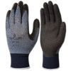 General Handling Gloves, Black/Blue/Grey, Latex Coating, Nylon Liner, Size 7 thumbnail-0