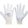 370 Mechanical Hazard Gloves, Grey/White, Nylon Liner, Nitrile Coating, EN388: 2016, 4, 1, 2, 1, X, Size 9 thumbnail-0