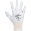 370 Mechanical Hazard Gloves, Grey/White, Nylon Liner, Nitrile Coating, EN388: 2016, 4, 1, 2, 1, X, Size 9 thumbnail-1