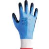 377 Mechanical Hazard Gloves, Black/Blue/White, Nylon/Polyester Liner, Nitrile Coating, EN388: 2003, 4, 1, 2, 1, Size 10 thumbnail-1