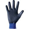 380 Mechanical Hazard Gloves, Black/Blue, Nylon Liner, Nitrile Foam Coating, EN388: 2016, 3, 1, 2, 1, X, Size 9 thumbnail-2