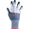 381 Mechanical Hazard Gloves, Black/Grey, Polyester/Spandex Liner, Nitrile Foam Coating, EN388: 2016, 4, 1, 2, 1, X, Size L thumbnail-1