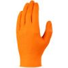 TX725 Disposable Gloves, Orange, Nitrile, 7mil Thickness, Powder Free, Size 2XL, Pack of 100 thumbnail-0