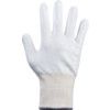 542, Cut Resistant Gloves, White, EN388: 2016, 4, 3, 4, X, A, PU Palm & Finger Tips, Knitted, Size 8 thumbnail-1