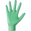 6110PF Disposable Gloves, Green, Nitrile, 4mil Thickness, Powder Free, Size L, Pack of 100 thumbnail-2