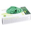 6110PF Disposable Gloves, Green, Nitrile, 4mil Thickness, Powder Free, Size L, Pack of 100 thumbnail-3