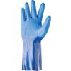 720, Chemical Resistant Gauntlet, Blue, Nitrile, Nylon Liner, Size 8 thumbnail-2