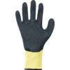 S-Tex, Cut Resistant Gloves, Black/Yellow, EN388: 2016, 3, X, 4, 4, F, Latex Palm, Polyester, Size 9 thumbnail-2