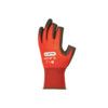 SKY712 Digit 1, General Handling Gloves, Black/Red, Polyurethane Coating, Nylon Liner, Size 9 thumbnail-1