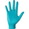 Teal Disposable Gloves, Green, Nitrile, 4.8mil Thickness, Powder Free, Size 11, Pack of 100 thumbnail-2