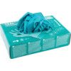 Teal Disposable Gloves, Green, Nitrile, 4.8mil Thickness, Powder Free, Size M, Pack of 20 thumbnail-3