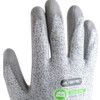 T5PU™, Cut Resistant Gloves, Grey, EN388: 2016, 4, X, 4, 3, D, PU Palm & Finger Tips, HPPE, Size 7 thumbnail-4