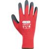 Ninja Flex Mechanical Hazard Gloves, Red/Grey, Nylon/Spandex Liner, Latex Coating, EN388: 2003, 3, 1, 3, 1, Size 8 thumbnail-1