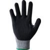 Cut Resistant Gloves, Black/Grey, EN388: 2016, 4, X, 4, 4, E, Nitrile Foam Palm, Glass/HPPE/Polyester/Spandex/Steel, Size 8 thumbnail-2