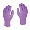 Iris Disposable Gloves, Purple, Nitrile, 4.3mil Thickness, Powder Free, Size 7, Pack of 100 thumbnail-3