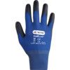 Ninja Lite Mechanical Hazard Gloves, Black/Blue, Lycra/Nylon Liner, Polyurethane Coating, EN388: 2016, 3, 1, 2, 1, X, Size 11 thumbnail-1