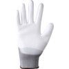 Quartz Mechanical Hazard Gloves, White, Nylon Liner, Polyurethane Coating, EN388: 2003, 4, 1, 3, 1, Size 9 thumbnail-2