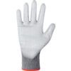 Cut Resistant Gloves, 18 Gauge Cut F, Size 7, Grey, Polyurethane Palm, EN388: 2016 thumbnail-2