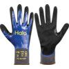 Mechanical Hazard Gloves, Black/Blue/Grey, Nylon Liner, Nitrile Coating, EN388: 2016, 4, 1, 3, 1, X, Size 7 thumbnail-0