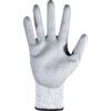 Cut Resistant Gloves, 13 Gauge Cut D, Size 6, Grey, Polyurethane Palm, EN388: 2016 thumbnail-2