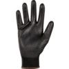 13 GAUGE NYLON LINED PU COATED GLOVES BLACK (SIZE-12) thumbnail-2