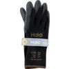 13 GAUGE NYLON LINED PU COATED GLOVES BLACK (SIZE-12) thumbnail-3