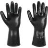 Powercoat 080-10, Chemical Resistant Gloves, Black, Rubber, Unlined, Size 10 thumbnail-0