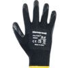 2232233 Polytril Mix Mechanical Hazard Gloves, Black, Cotton/Polyamide Liner, Nitrile Coating, EN388: 2016, 4, 1, 3, 2, X, Size 8 thumbnail-1