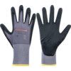 2332663 Polytril™ Flex, General Handling Gloves, Black/Grey, Nitrile Coating, Polyamide Liner, Size 7 thumbnail-0