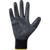 2132251 Vertigo Check & Go, General Handling Gloves, Black, Polyurethane Coating, Polyamide Liner, Size 7 thumbnail-2