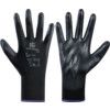 G40 Mechanical Hazard Gloves, Black, Nylon Liner, Polyurethane Coating, EN388: 2003, 3, 1, 3, 1, Size 7 thumbnail-1