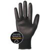 G40 Mechanical Hazard Gloves, Black, Nylon Liner, Polyurethane Coating, EN388: 2003, 3, 1, 3, 1, Size 7 thumbnail-0