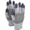 KleenGuard G60, Cut Resistant Gloves, Purple, Nitrile Dotted Both Side, HPPE Liner, EN388: 2016, 4, X, 4, 1, B, Size 7 thumbnail-0