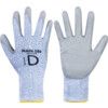 Krytech, Cut Resistant Gloves, Blue/Grey, EN388: 2016, 4, X, 4, 3, D, PU Palm, HDPE Liner, Size 6 thumbnail-0